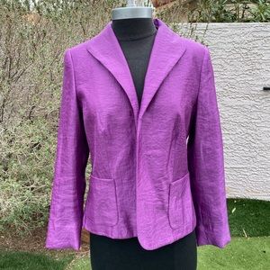 purple blazer